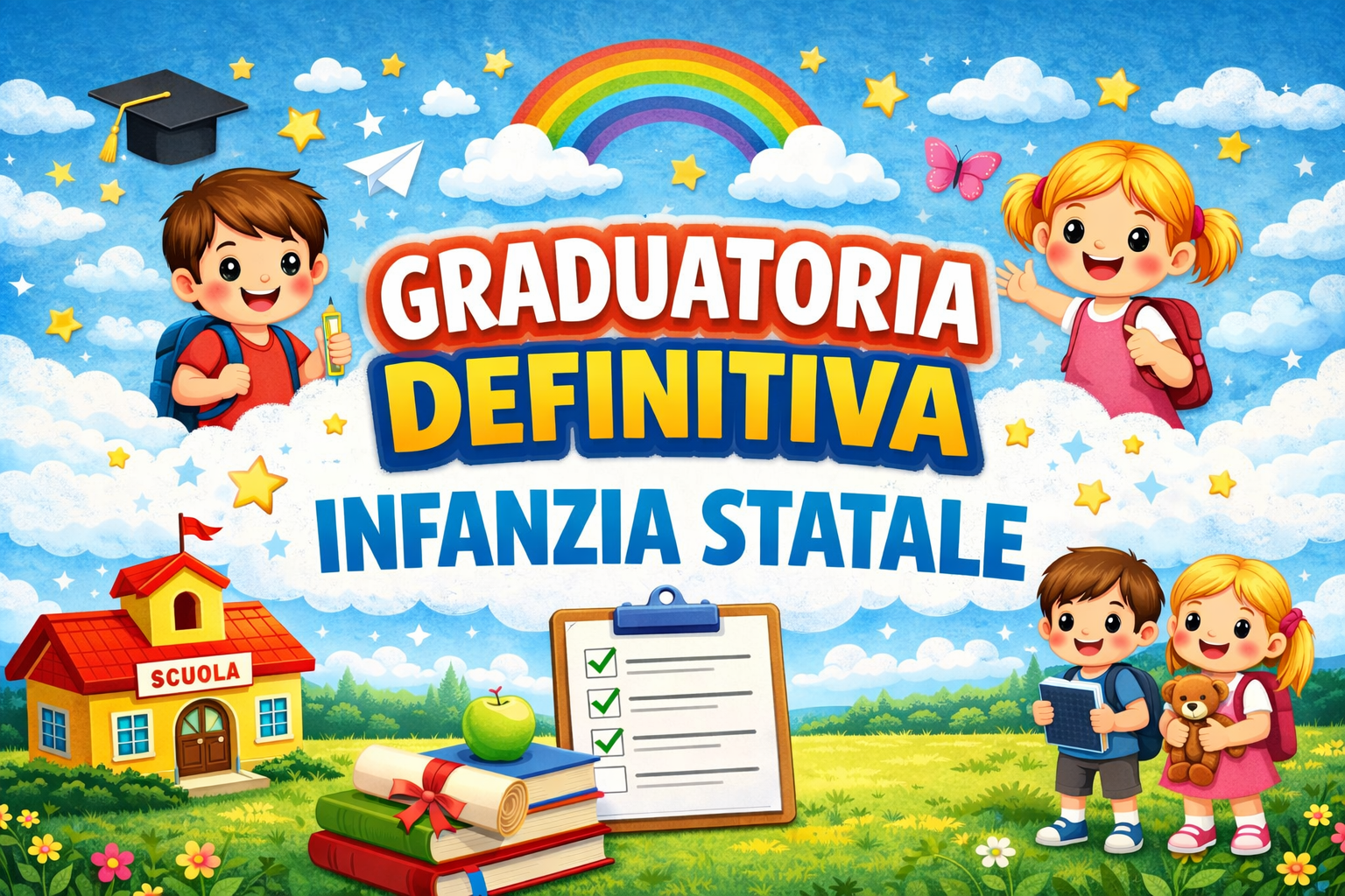 DECRETO di pubblicazione GRADUATORIA DEFINITIVA INFANZIA STATALE 